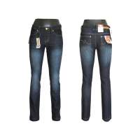 Damen lange Hosen Jeans Baumwolle SL
