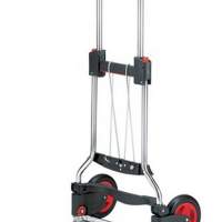 Folding dolly Stainless steel load capacity 125kg H.1130mm polymer wheels