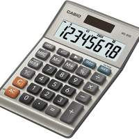 CASIO pocket calculator MS-80B 8-digit silver