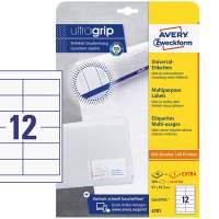 AVERY ZWECKFORM universal labels 97x42.3mm white 300 pieces