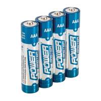 Powermaster Batterien AAA LR03, 4er-Pack