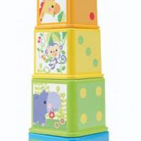 Fisher Price Colorful Stacking Cubes Pack of 1