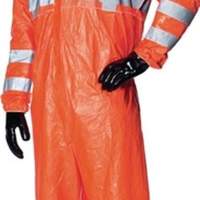 Chemical protection suit Tyvek® 500 HV size. XL, orange, cat. III