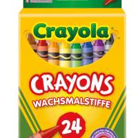 Crayola 24 wax crayons, 1set