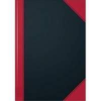 König & Ebhardt notebook China DIN A4 squared black/red 96 sheets