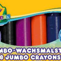 Crayola Mini Kids wax sticks 8 pieces, 1set