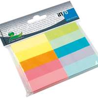 Pagemarker brilliant and pastel mix 15x50mm10 pads with 100 sheets each