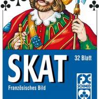 Skat French picture, 1 piece