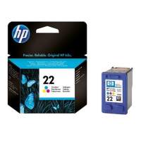 HP ink cartridge No.22 165 pages 5 ml c/m/y