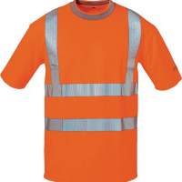 Warning protection T-shirt Pepe size XL orange 80% PES/20% cotton