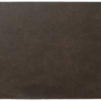 FEUERMEISTER® placemat made of leather brown set of 4