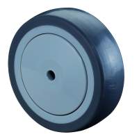 Rubber wheel, Ø 150 mm, width: 32 mm, 100 kg