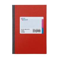 König & Ebhardt notebook DIN A6 squared red 48 sheets