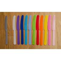 Amscan 10 robusti coltelli di plastica in rosa party